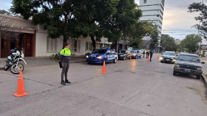 Megaoperativo policial en la ciudad y localidades de la región