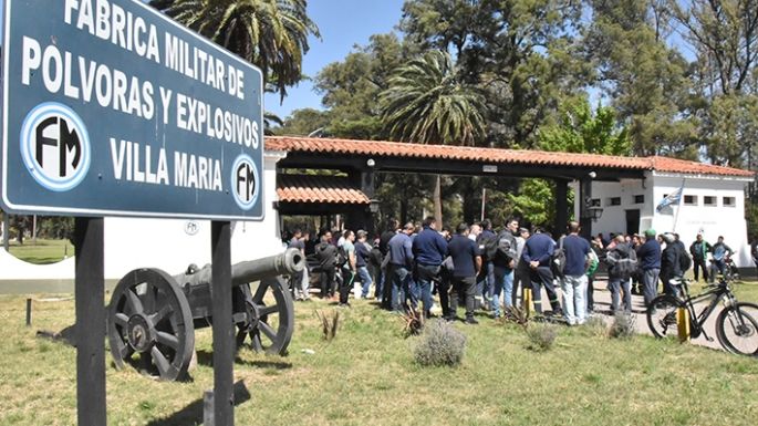 Por las tierras de la Fábrica Militar