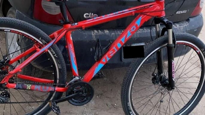 Un hombre quedó detenido por robar una bicicleta