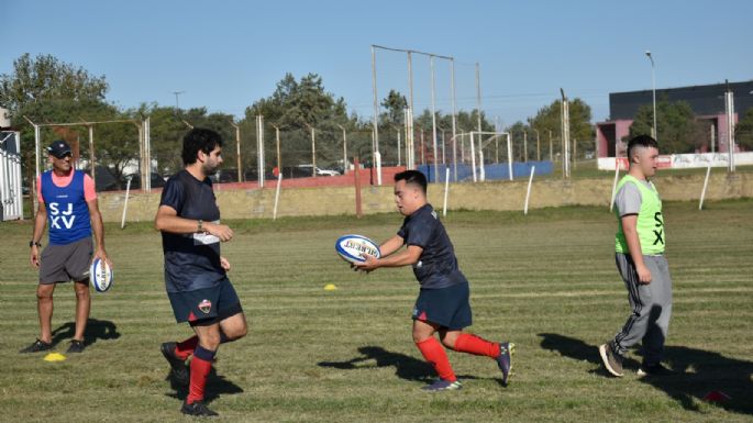El rugby inclusivo tiene lugar en la ciudad