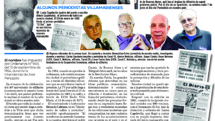 Periodistas Argentinos, nuestra calle