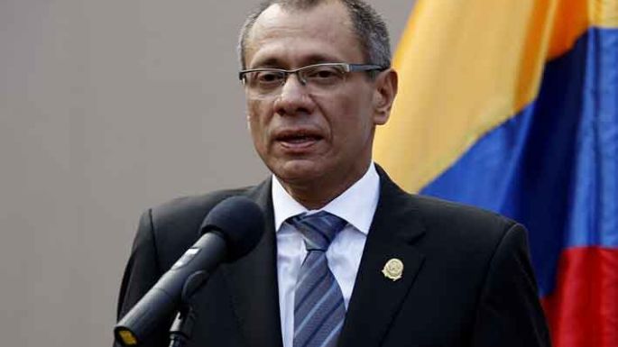 Jorge Glas volvió ayer  a la cárcel