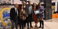 Los tres legisladores por el Departamento General San Martín dijeron “presente” y entregaron una placa en nombre de la Unicameral de la Provincia de Córdoba