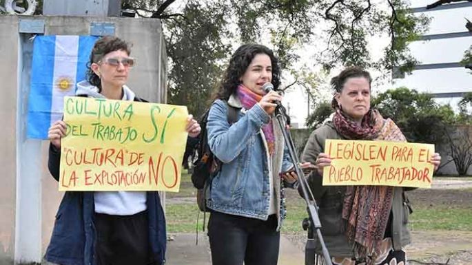 La Ley Bases fue el eje de las críticas obreras