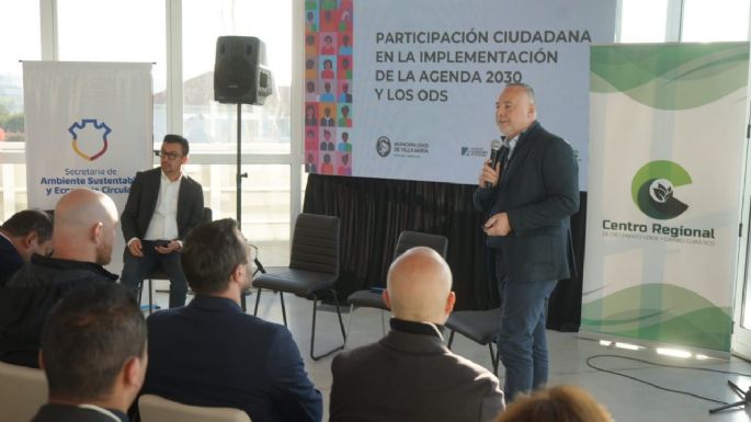 Accastello presentó el modelo "Villa María 2030" en el Encuentro de la Red de Ciudades Sostenibles