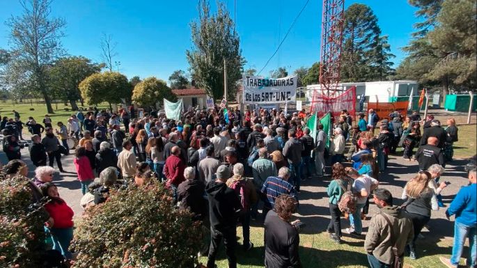 Abrazo solidario  a los SRT