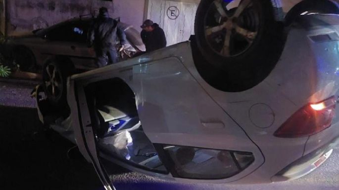Un hombre perdió el control de su auto y resultó herido