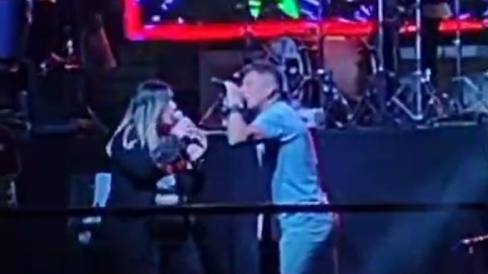 Daiana Cativelli, de Arrasa como Topadora, cantó junto a "La Pepa" Brizuela