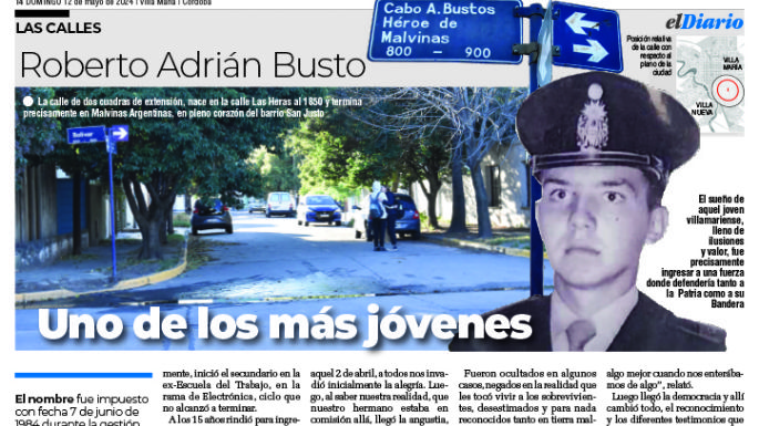 Roberto Adrián Busto: uno de los más jóvenes
