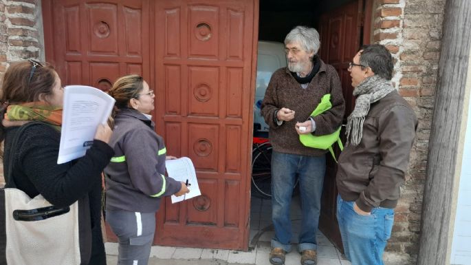 Entregaron 52 pulsadores de Alarmas Comunitarias en barrio Ameghino
