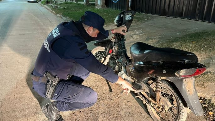 Recuperaron 2 motos que habían sido robadas