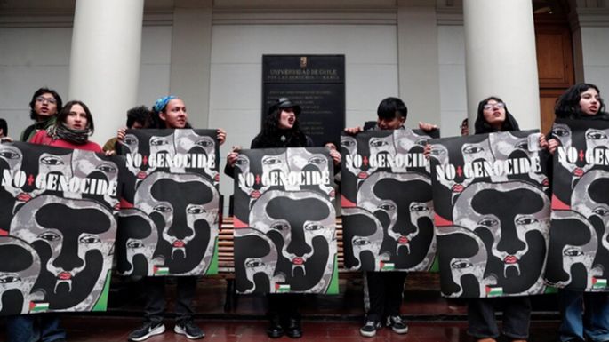 Los estudiantes se unen a las manifestaciones pro Palestina