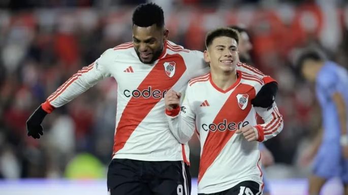 River goleó 3 a 0 a Belgrano en el Monumental