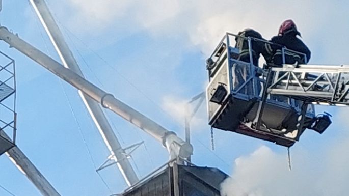 Otro incendio, ahora en un silo de ACA Tío Pujio