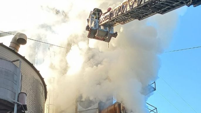 Otro incendio, ahora en un silo de ACA Tío Pujio