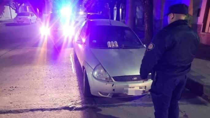 Quedó detenido tras oponerse a un test de alcoholemia