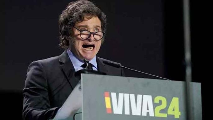 Milei llamó corrupta a la esposa del presidente