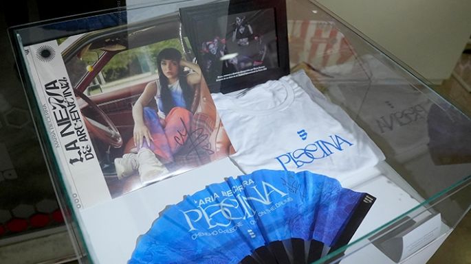 Presentaron objetos donados por artistas del Festival y realizaron el recorrido “MuseAndo”