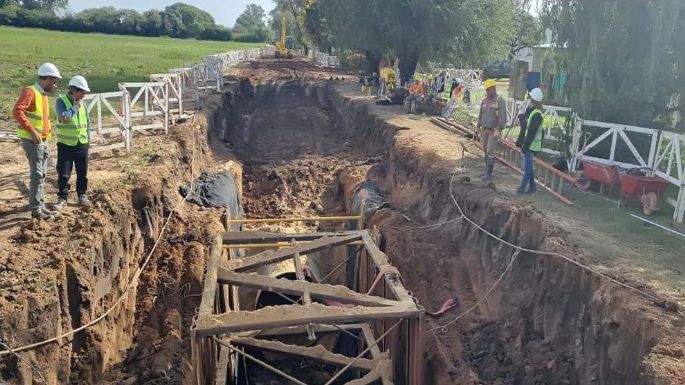 Avanza la obra del Acueducto Santa Fe-Córdoba