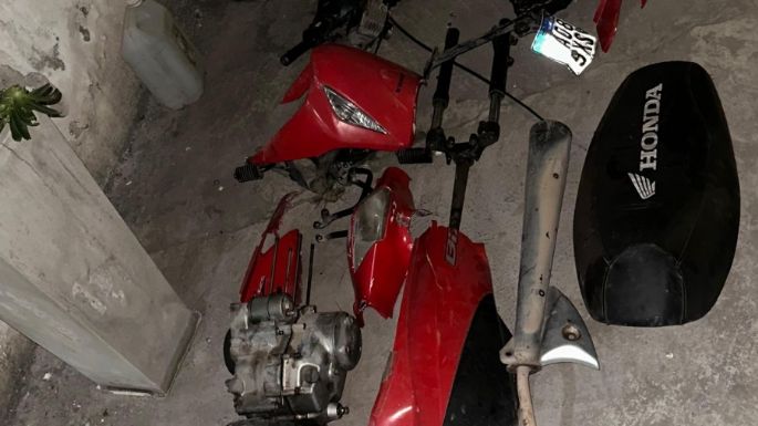 Secuestraron dosis de marihuana y motopartes robadas