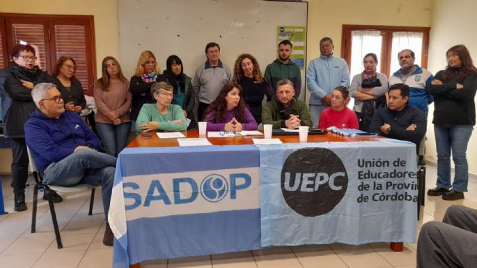 Paro docente: "El reclamo no solo será de recomposición salarial"