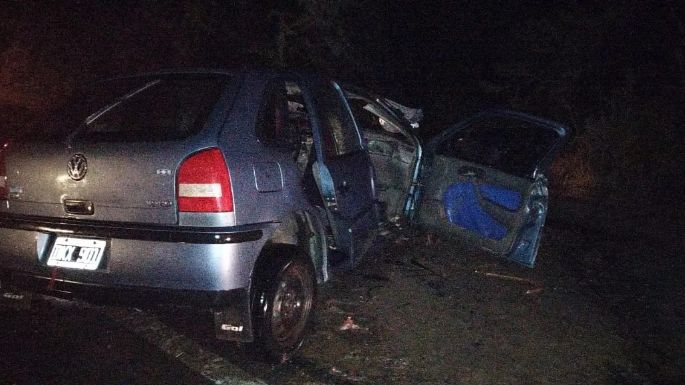 Un hombre y su nieta de 4 años murieron tras un choque