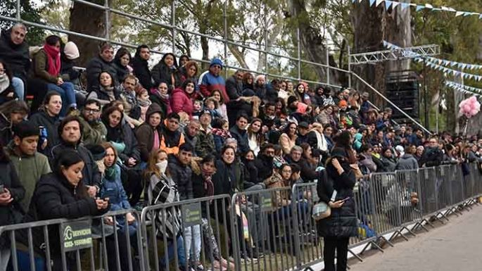 Un desfile de plena participación