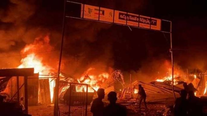 Letal ataque israelí contra los refugiados