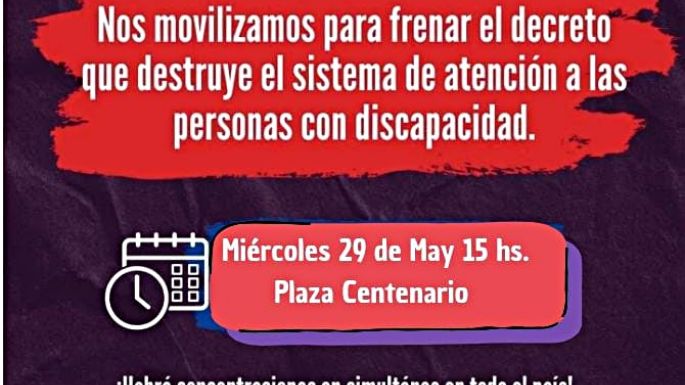 Marcha en la ciudad por prestaciones universales
