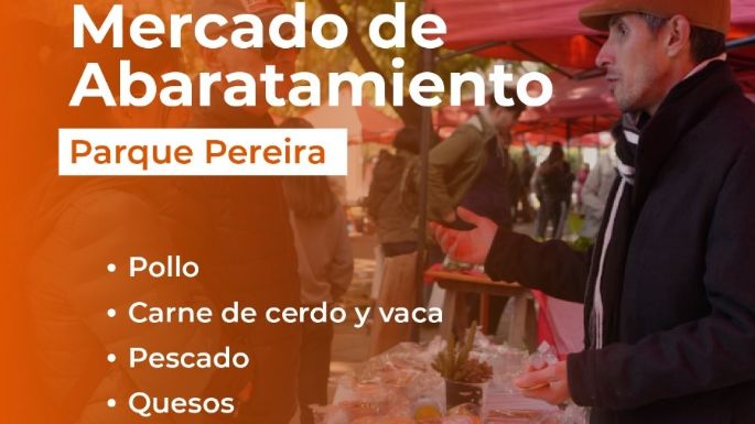 El Mercado de Abaratamiento llega al Parque Pereira