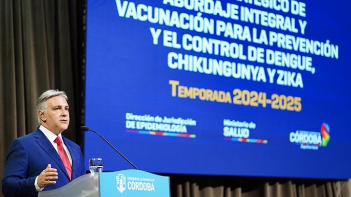 Se vacunará  por el dengue