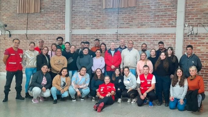 Cruz Roja y una capacitación que tuvo alcance regional