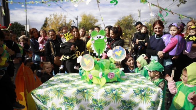 Celebraron los 17 años del jardín Norma Tais de Arpón