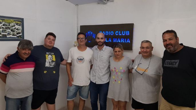 Declararon de Interés Municipal el 40° aniversario del Radio Club Villa María