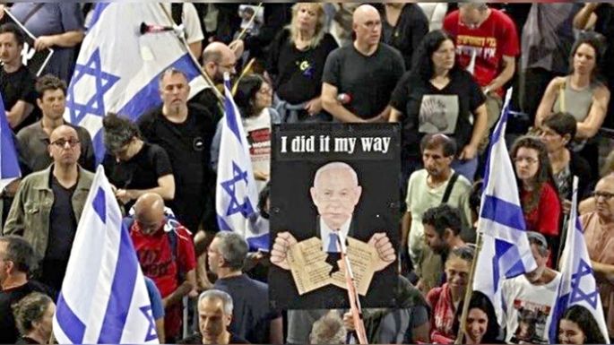 Multitudinaria demanda en Israel para que acepte el alto al fuego