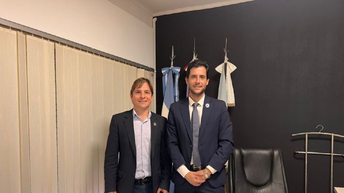 Tagni recibió al intendente de Bell Ville, Juan Manuel Moroni