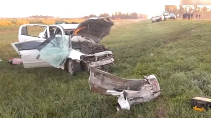 Perdieron la vida, en un choque frontal, una joven madre y su hijo de 11 meses