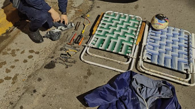 Entró a robar a una casa y lo atraparon