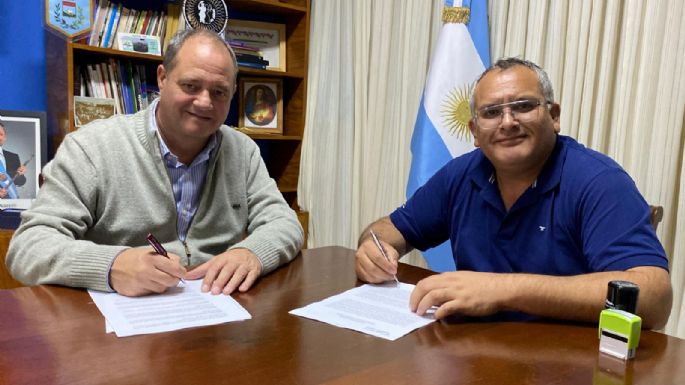 Firma de convenios con arquitectos