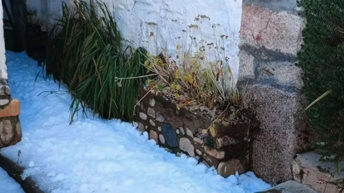 La nieve ya llegó a los picos altos de Córdoba
