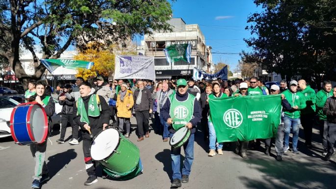 [Videos] Paro general: se realizó la marcha multisectorial en el centro de Villa María