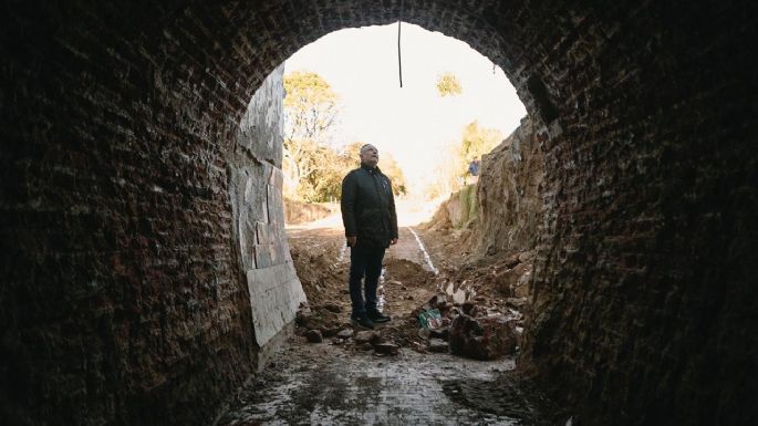 Reiniciaron las obras en el túnel Hermanos Seco