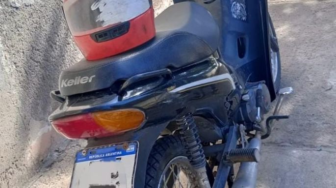 Encontraron una moto que había sido robada a pocos metros