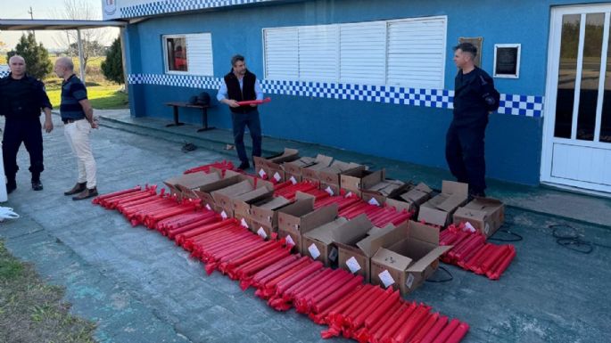 Detuvieron en Paraná a un hombre con 500 kilos de explosivos de nuestra Fábrica Militar