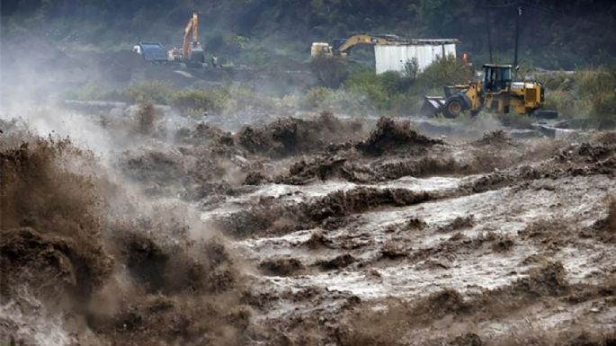 Un muerto por el temporal