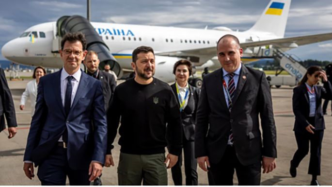 Apoyo a Ucrania en Suiza