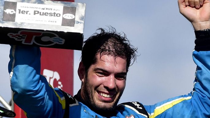 Esteban Gini logró su primer triunfo