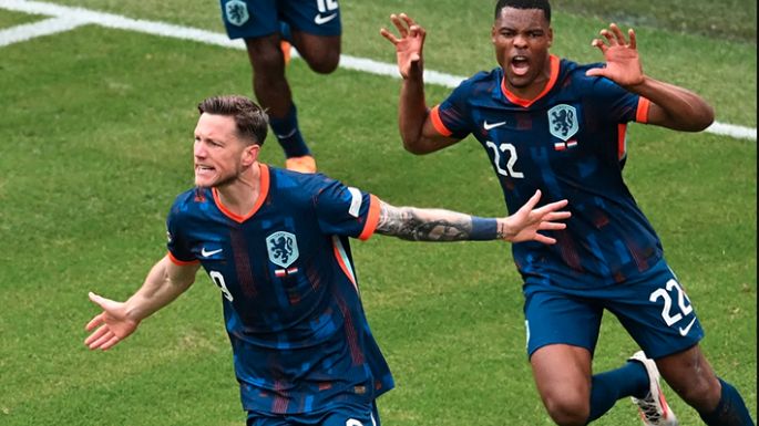 Debut triunfal para Países Bajos e Inglaterra;?hoy se presenta Francia