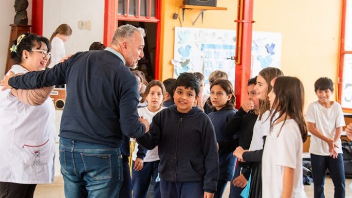 Sachetto recibió demandas de escuelas y atendió trámites de vecinos