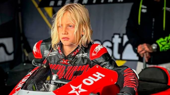 Murió el motociclista argentino de 9 años que tuvo un accidente en Brasil